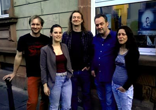 Foto (privat): Bluesy Jam (Max Paul, Daniela Eger, Marc Kambach, Michael Glöckner, Sabine Khoury (v.l.n.r.)